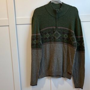 Sherpa Tej Eco Quarter Zip Sweater